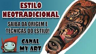 TATUAGEM NEO TRADICIONAL - Conheça mais sobre o estilo 