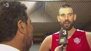 Entrevista a Marc Gasol sobre el Bàsquet Girona.