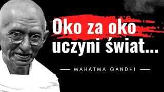 Mahatma Gandhi cytaty Najpierw Cię ignorują potem... Cytaty człowieka który wyzwolił Indie