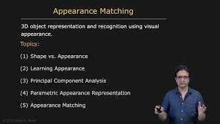 Overview  Appearance Matching