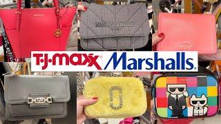 NEW PURSE SHOPPING AT TJ MAXX & MARSHALLS SHOP WITH ME 2024  DESIGNER HANDBAGS SHOPPING NEW FINDS