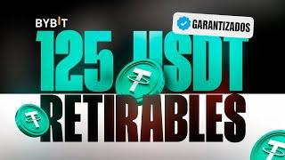 ¡Gana 125 USDT Retirables en BYBIT este OCTUBRE  Sin Sorteos Sin Riesgo y 100% Gratis