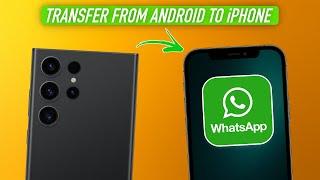 How to Transfer WhatsApp from Android to iPhone without Factory Reset