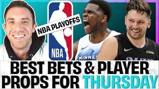 4 NBA Player Props Best Bets  Timberwolves Mavericks Game 5  Picks & Projections  Thursday May 30