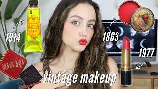 GET READY WITH ME VINTAGE MAKEUP part 2