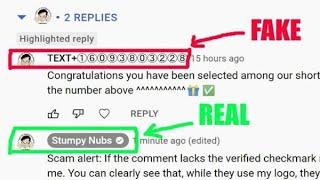 YouTube comments can SCAM you out of your $$$$ - Protect yourself