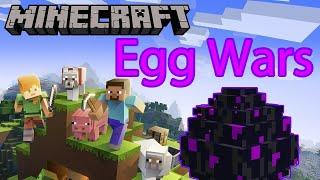 Minecraft eggwars solo game w@fazon4367 ONLY ONE CAN WIN