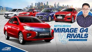 Mitsubishi Mirage G4 vs Rivals  Philkotse Carambola