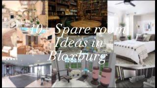 10+ Spare room ideas for bloxburg