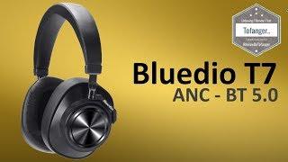 Bluedio T7 Headset Bluetooth Over Ear ANC - Bluetooth 5.0 - Unboxing