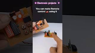 RF communication Circuit for remote control #diy