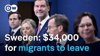 Do the Swedes agree to their government’s migrant payout scheme  DW News