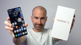 Honor 70 Unboxing  Stunning Mid-Range Smartphone