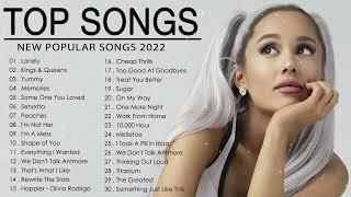 Top Hits 2022 Video Mix CLEAN Bilie Eilish Ed Sheeran Adele  Taylor Swift Dua Lipa Maroon 5