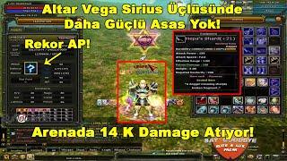 IWildShard +10 Hepa Shardlı Asas İle Rekor AP Ulaşıyor Arenada Damage Deniyor  Knight Online