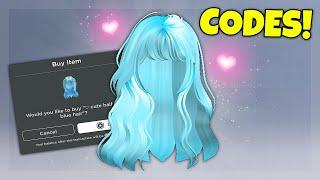 USE THESE CODES FOR A FREE HAIR