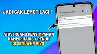 Cara Mengatasi Ruang Penyimpanan Hampir Habis - Hapus File Sampah Tersembunyi Di Hp Vivo