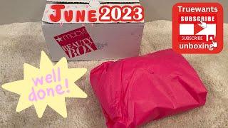 Macys June 2023 Beauty Box Paid $15 Unboxing Luxury Brands Deluxe Samples & Bonus &$10 Discount Card