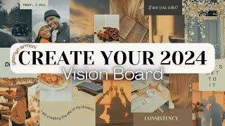 Create Your 2024 Vision Board With Me  Pinterest + Canva
