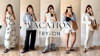 Summer Vacation Try On  Holiday Style & Outfits