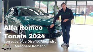 Alfa Romeo Tonale 2024 con el Jefe de Diseño Alejandro Mesonero Romanos