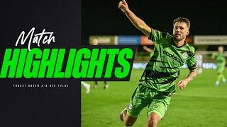 Match Highlights  Forest Green 3-0 AFC Fylde