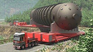 Extreme Dangerous Transport Skill Operations Oversize Truck World Biggest Heavy Equipment Machines