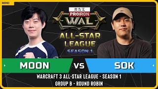 WC3 - NE Moon vs Sok HU - Round Robin - Warcraft 3 All-Star League - Season 1