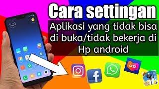 Aplikasi tidak bisa dibuka di hp 100% work