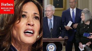 BREAKING NEWS Senate GOP Leaders Drop The Hammer On Kamala Harris Hours Before Debate With Trump