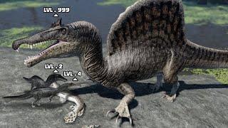 The Journey to Become an Elder Spinosaurus - Prior Extinction Roblox