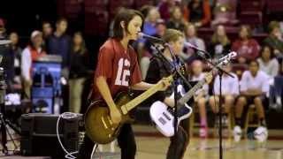 6th-grade band WJM performs at halftime of Stanford game 2014
