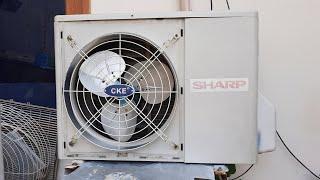 Condenser Fan Upgrade on The Sharp Minisplit AC