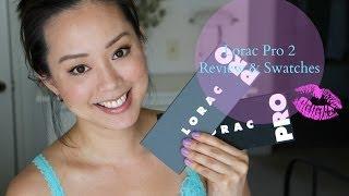 LORAC PRO 2 EYESHADOW PALETTE REVIEW & SWATCHES