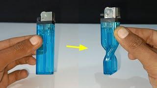 How to twist the body of a lighter so its cool and unique