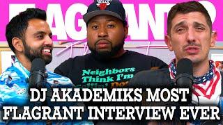 DJ Akademiks Most Flagrant Interview Ever  Flagrant 2 with Andrew Schulz and Akaash Singh