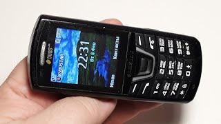 Samsung GT E2152 — это стильная и удобная многофункциональная модель на две SIM-карты и FM-радио