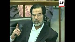 WRAP Witness in Saddam Hussein trial recalls massacre of Kurdish detainees