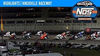 World of Outlaws NOS Energy Drink Sprint Cars  Knoxville Raceway  June 10th 2023  HIGHLIGHTS