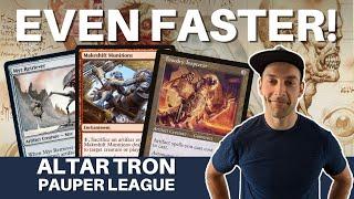 GOTTA GO FAST This MTG Pauper Altar Tron version uses cost reducers to get super explosive