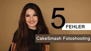 5 Fehler in der CakeSmash Fotografie