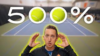 Improve Your Tennis 500% Overnight not clickbait