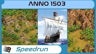 World Record ANNO 1503 Scavenger Hunt in 53m 16s  Speedrun PC