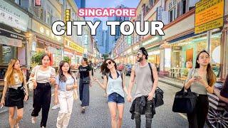 Singapore Travel  Singapore City Tour  Little India  Kampong Glam  Chinatown ️