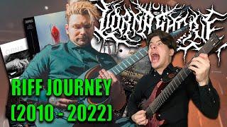 LORNA SHORE Riff Journey 2010 - 2022 Guitar Riff Compilation