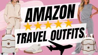 Amazon Travel Outfits  Amazon Airport Outfits  Amazon Travel Outfit Ideas  Travel Haul Amazon