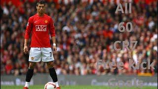 Cristiano Ronaldo - All 60 Freekick Goals