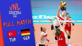 Turkey  Germany - Full Match  Women’s Volleyball Nations League 2019