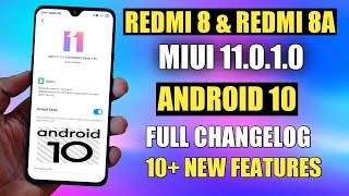 Redmi 8 And Redmi 8a MIUI 11.0.1.0 Android 10 New Update Full Changelog  Redmi 8 Android 10