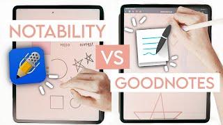 NOTABILITY VS. GOODNOTES 5 - Best iPad Note-Taking App 2021